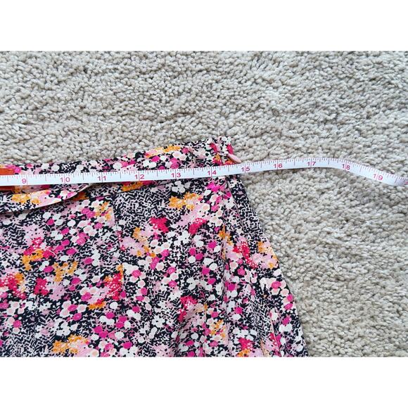 Altuzarra Silk Floral Midi Skirt Pink Medium Cottagecore Coquette Romantic Fall - Picture 6 of 7